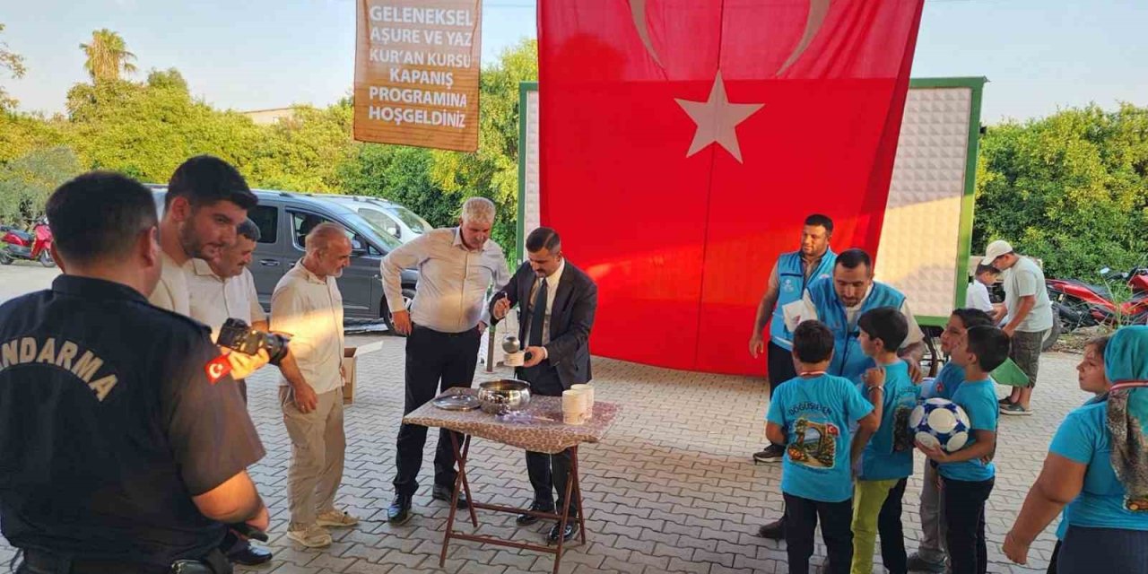 Köyceğiz Döğüşbelen’de Yaz Kur’an Kursu kapanış töreni