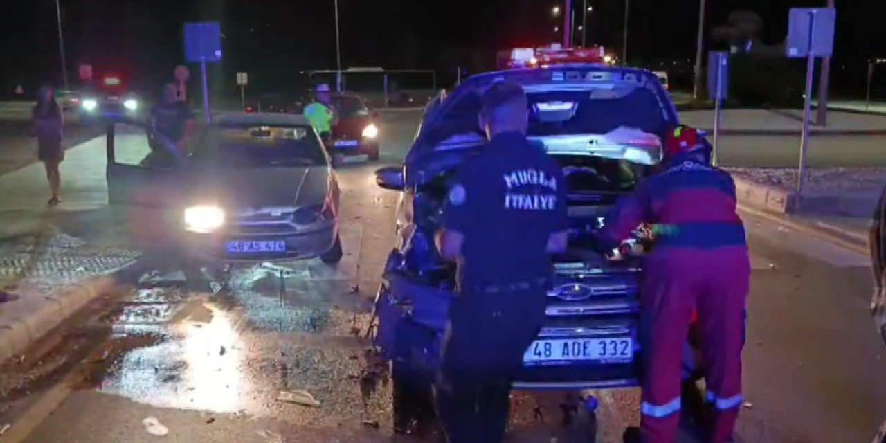 Trafik kazasında yaralanan sürücü, kızı ve torununu görmeden hastaneye gitmek istemedi