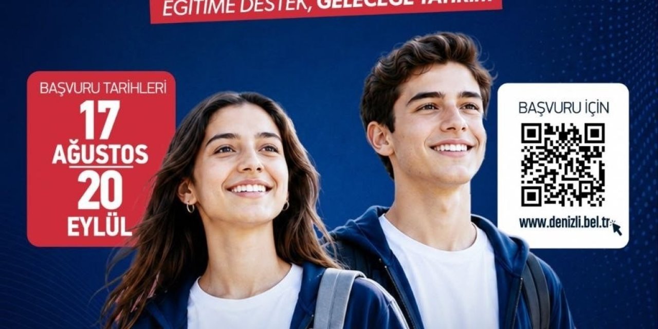 Denizli’de liseye başlayacak olan öğrencilere eğitim desteği