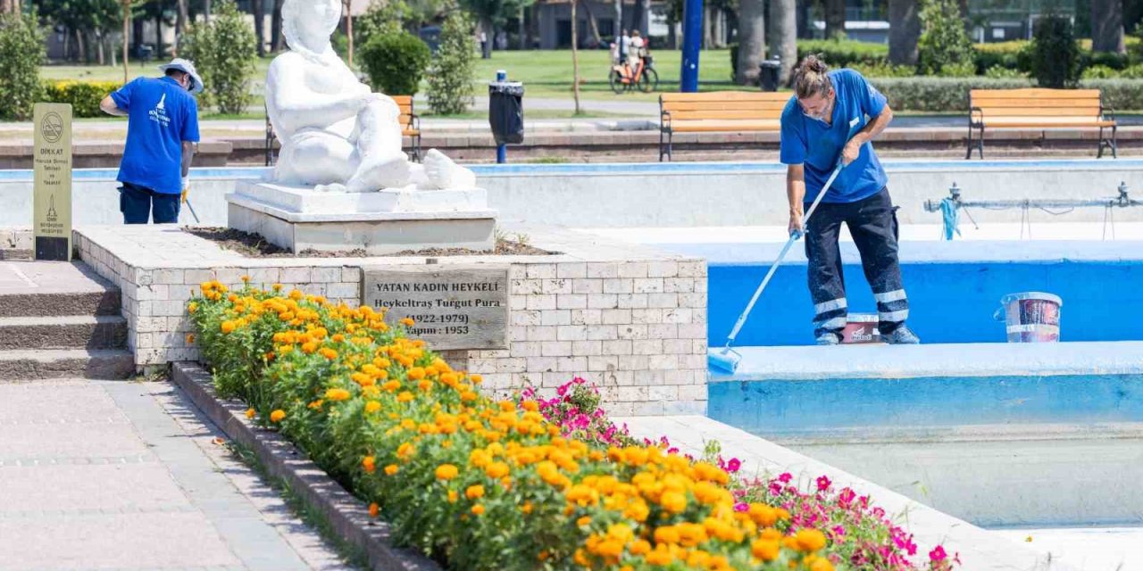 95’inci İzmir Enternasyonal Fuarı öncesi Kültürpark’ta hazırlıklar hız kazandı