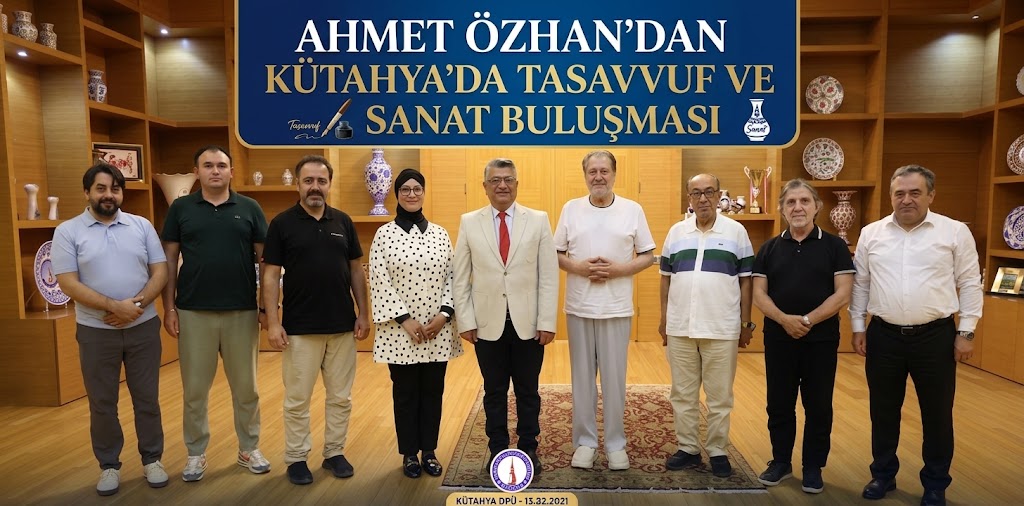 Ahmet Özhan’dan Kütahya’da tasavvuf ve sanat buluşması