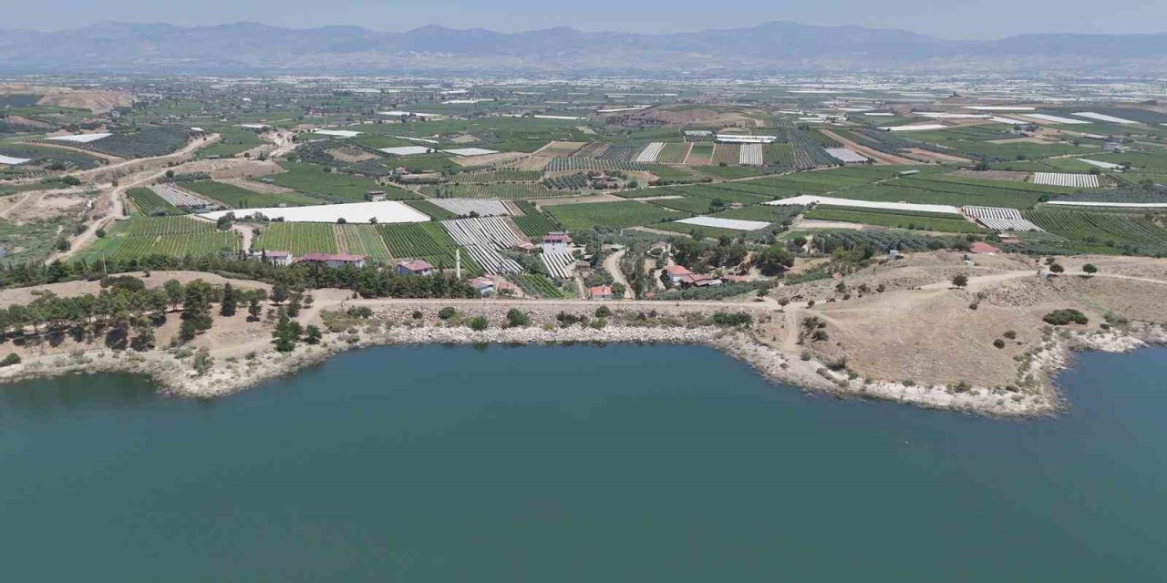 Alaşehir Ovası’nda 28 bin 780 dekar arazi modern sulama sistemiyle buluştu