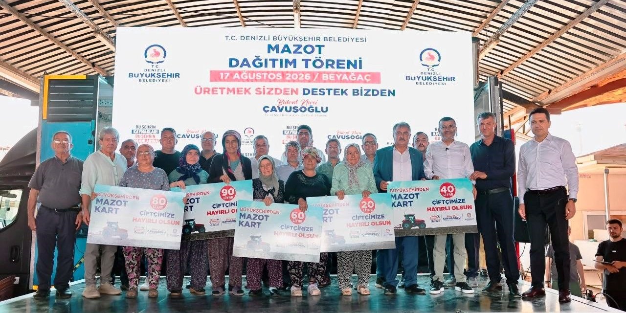 Mazot Kart dağıtımı Beyağaç’tan başladı