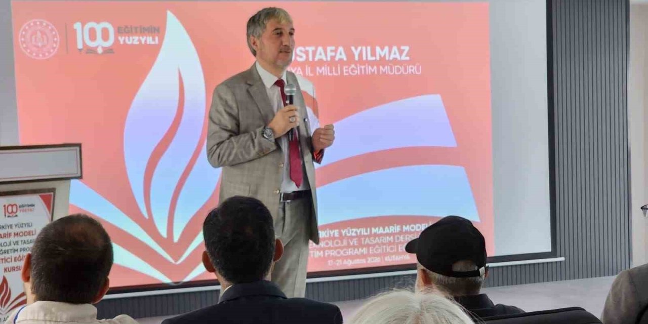 Kütahya’da Türkiye Yüzyılı Maarif Modeli kapsamında ’Teknoloji Tasarım’ eğitimi başladı
