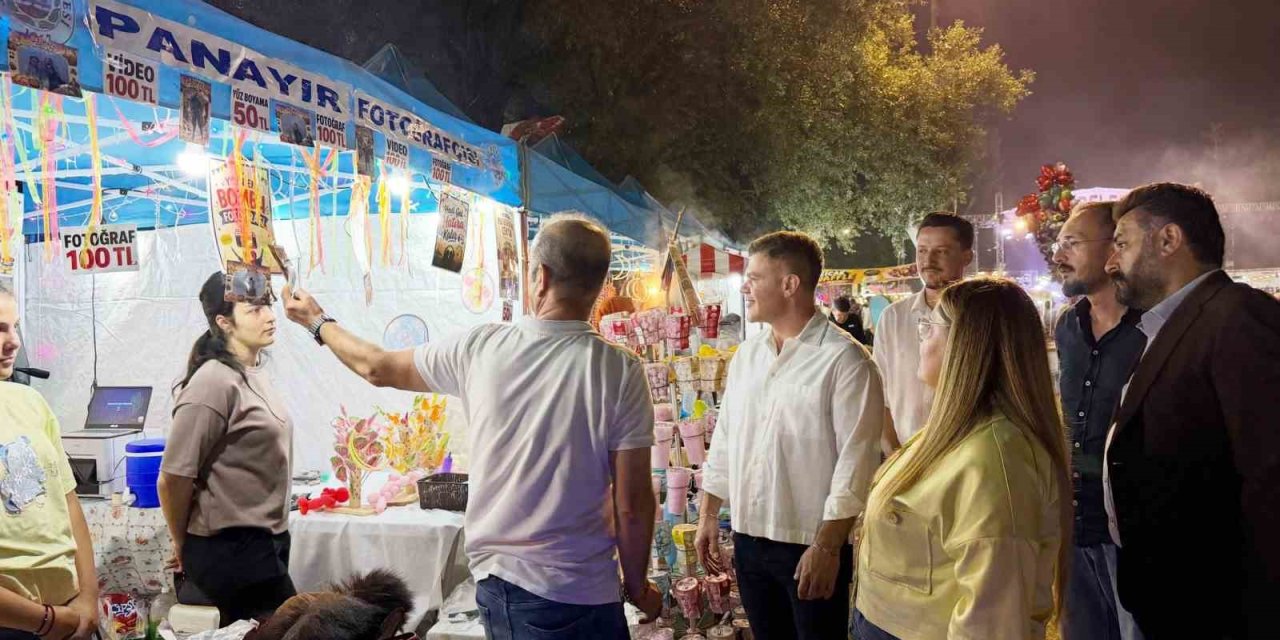Simav Kaymakamı Karaloğlu’ndan 93. Simav Panayırına ziyaret