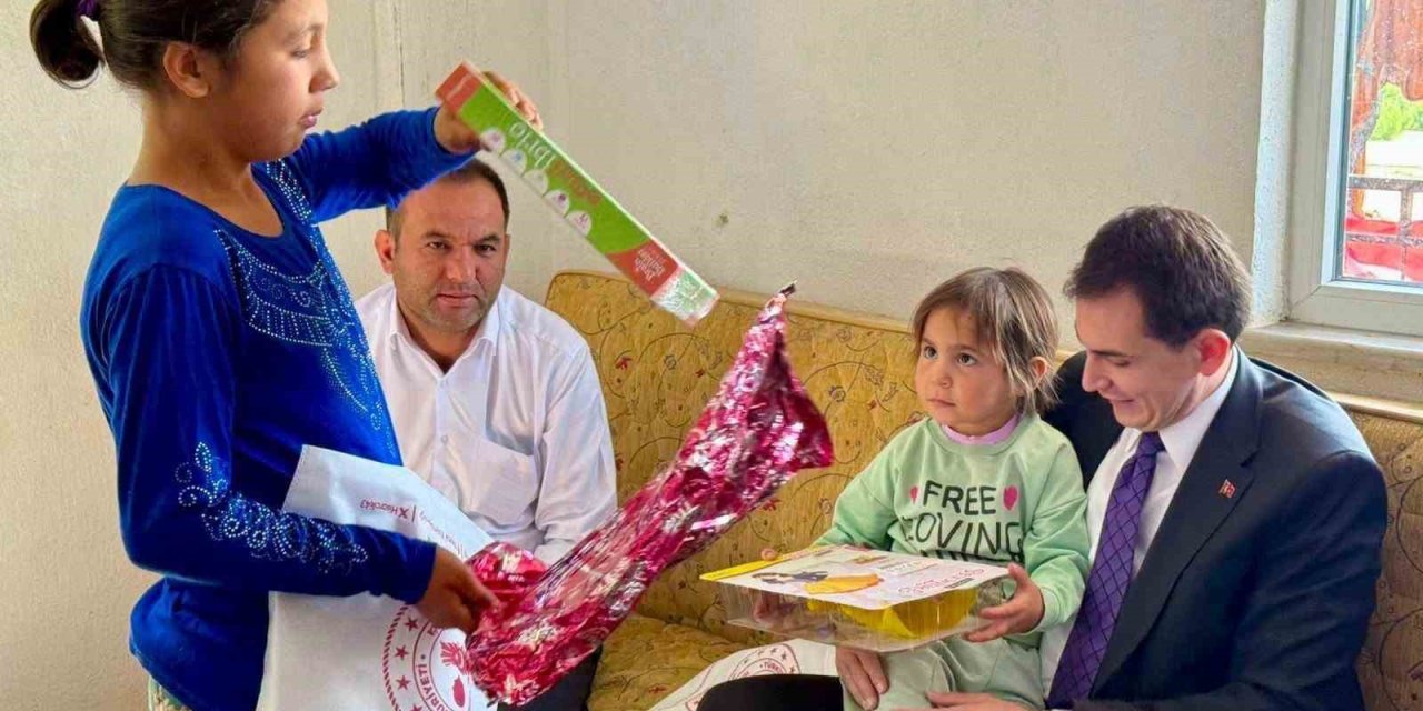 Hisarcık Kaymakamı Atam’dan Kurtdere Köyünde aile ziyareti