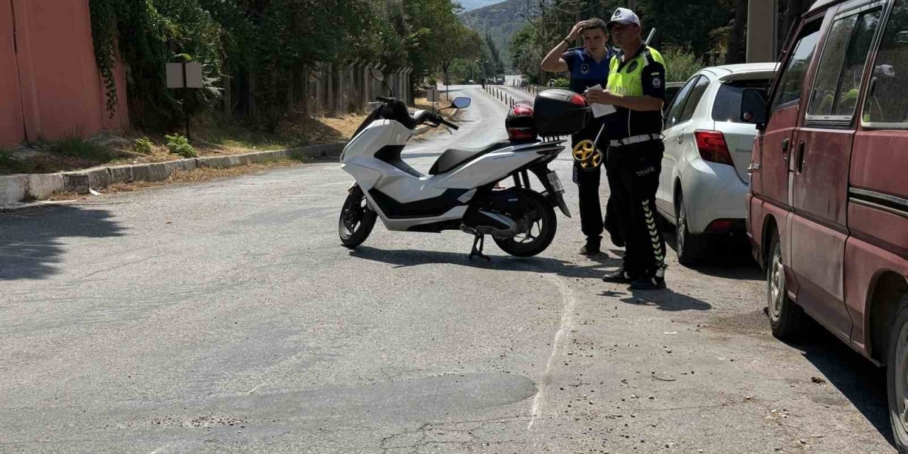 Menteşe’de trafik kazası: 1 yaralı