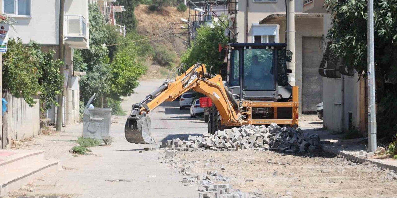 Gündoğan Mahallesi’nde yol çalışması başladı