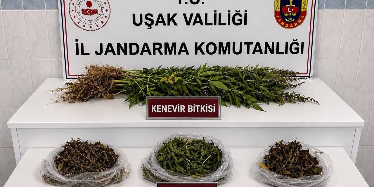 Uşak’ta kaçakçılık operasyonu