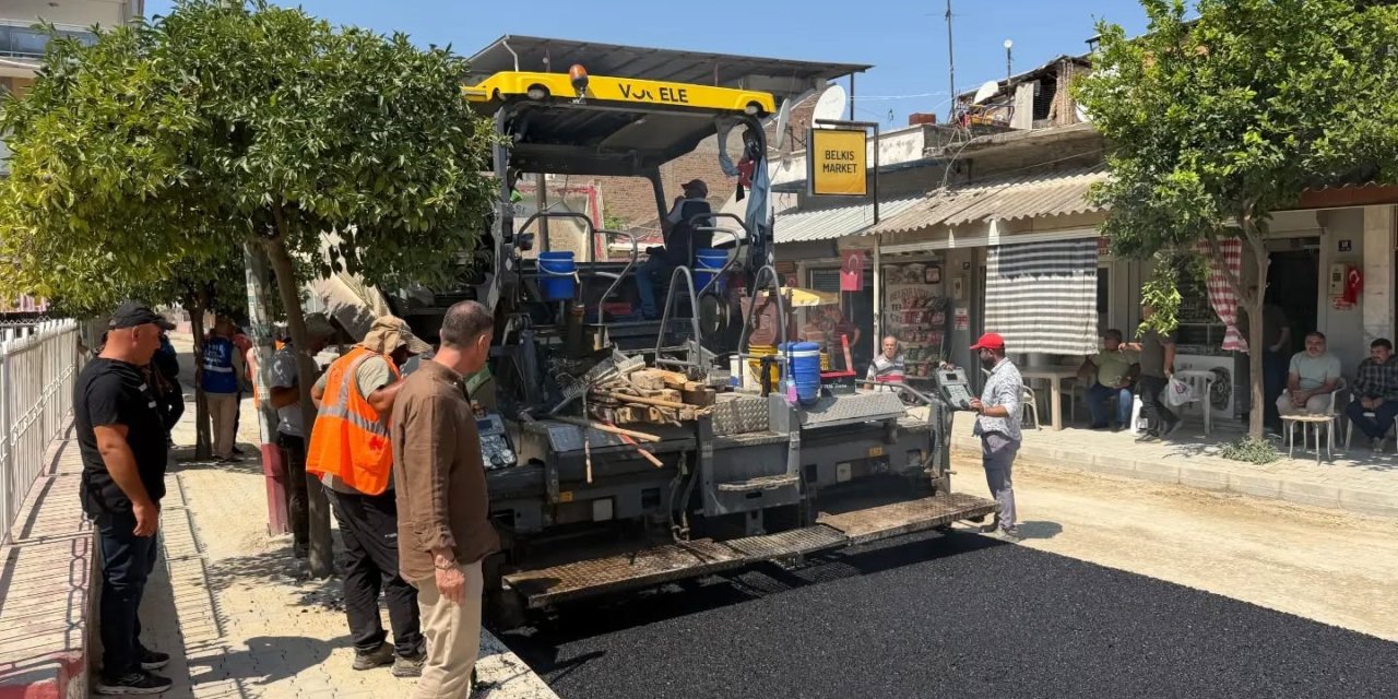 Yenipazar’da 2. etap asfalt çalışmaları başladı