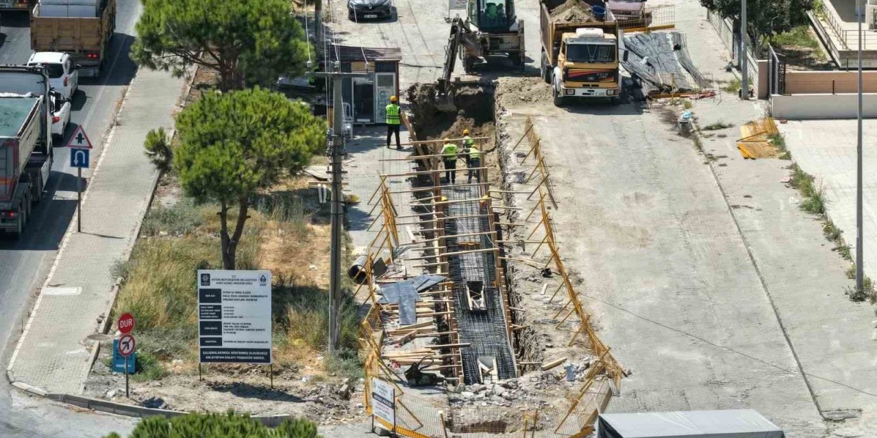 Aydın Büyükşehir’den Söke’de altyapı yatırımı