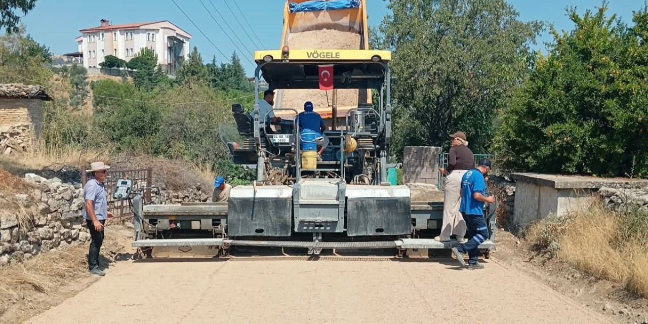Buldan Karadere sıcak asfaltla buluştu