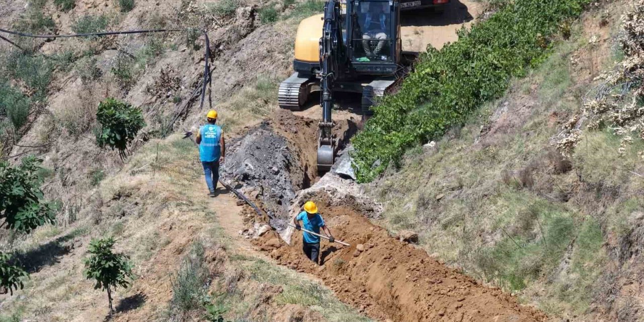 Aydın Büyükşehir Belediyesi’nden Sultanhisar’da altyapı yatırımı