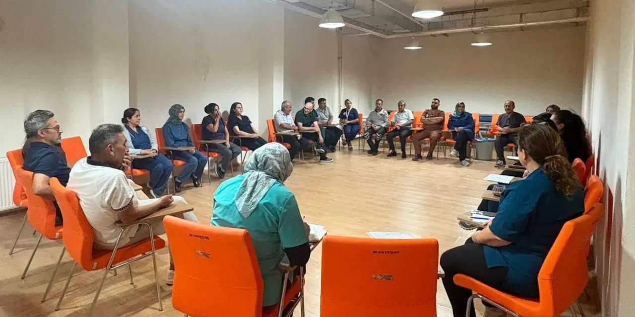 Hastane çalışanlarının motivasyonunu artırmaya yönelik istişare toplantısı