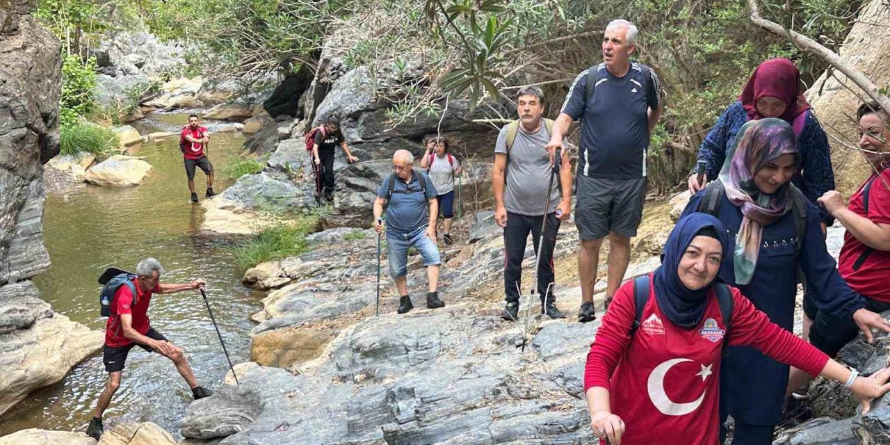 TURBELDAK’ın rotası Çıkrıkçı-Karacaali Kanyonu oldu