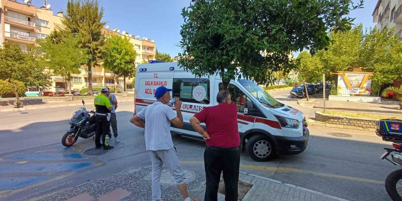 İki motosiklet kafa kafaya çarpıştı: 2 yaralı