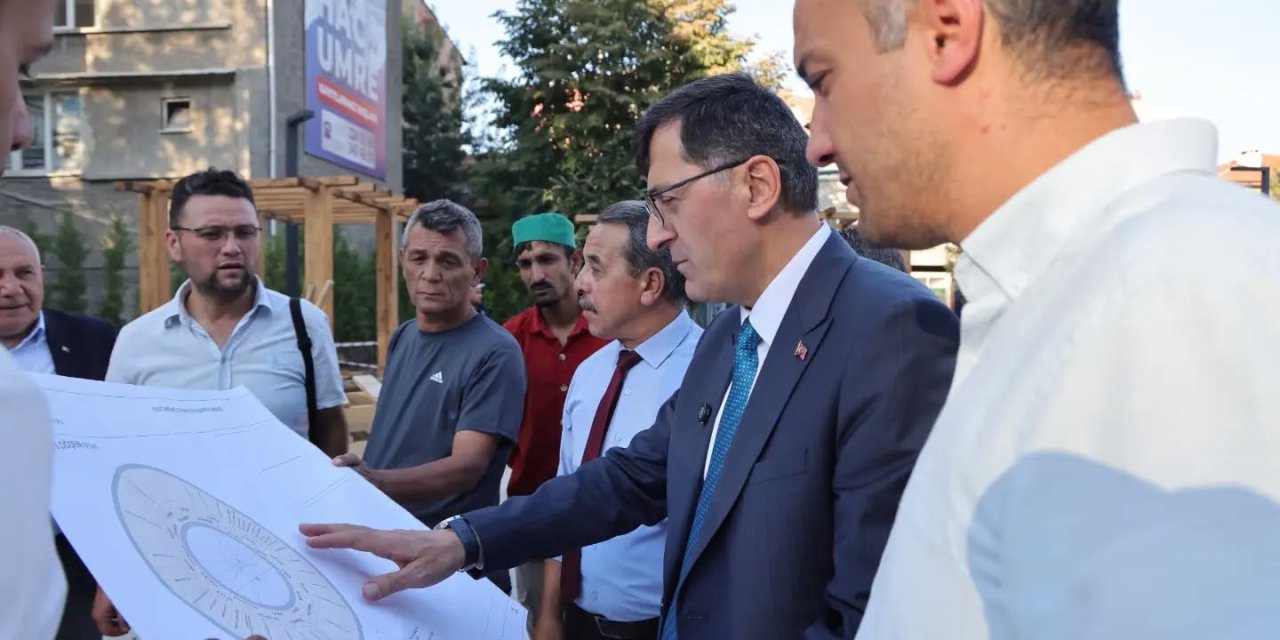 Kütahya Ulu Cami ve çevresinde düzenleme çalışmaları sürüyor