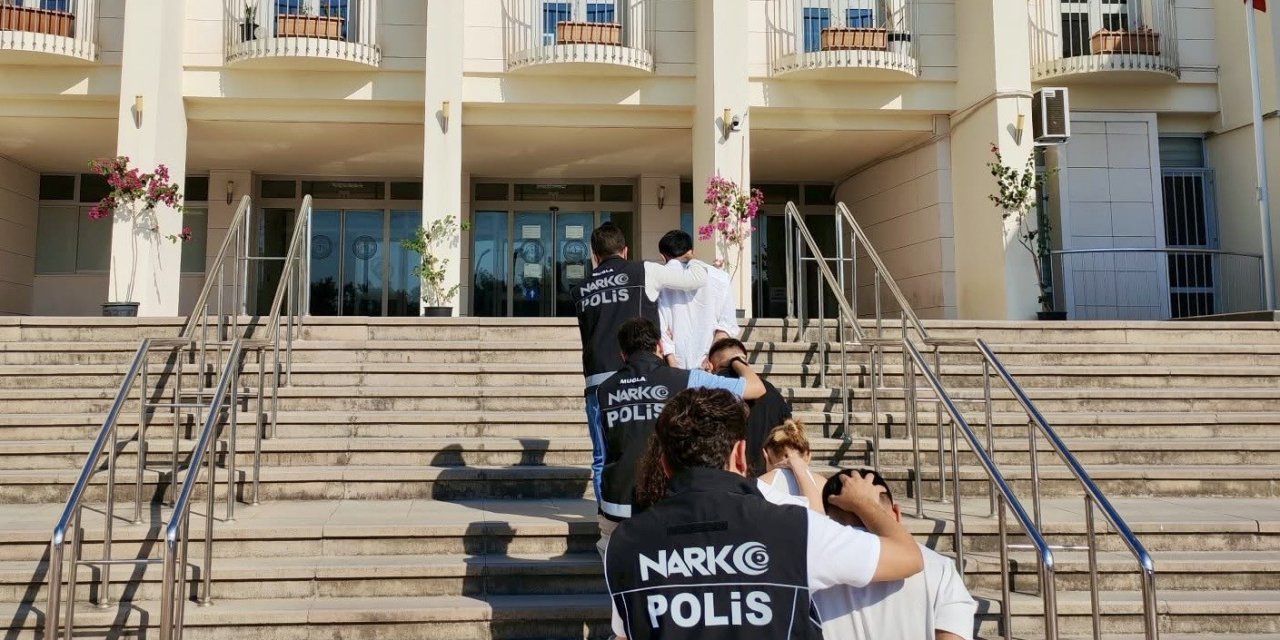 Bodrum’daki uyuşturucu operasyonunda 3 şüpheli tutuklandı