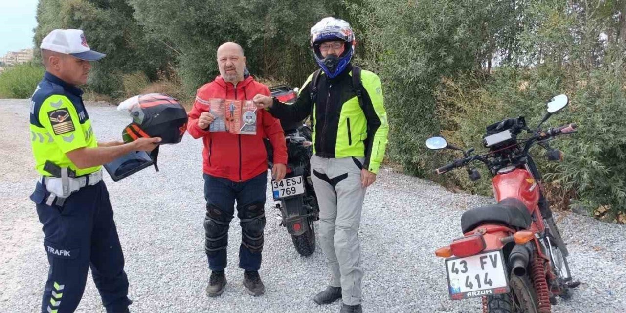 Kütahya’da motosiklet ve motorlu bisiklet sürücülerine yönelik özel denetim