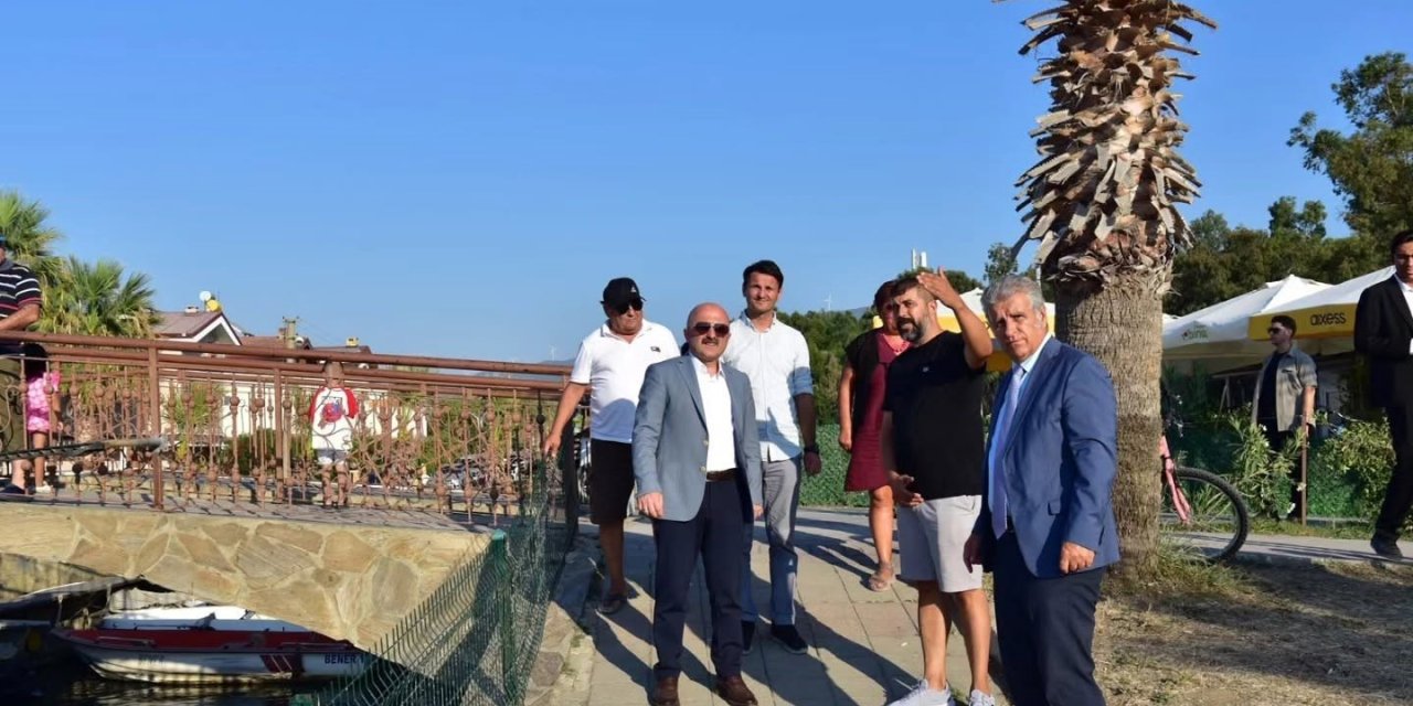Vali Varol, Kuşadası’nda incelemelerde bulundu