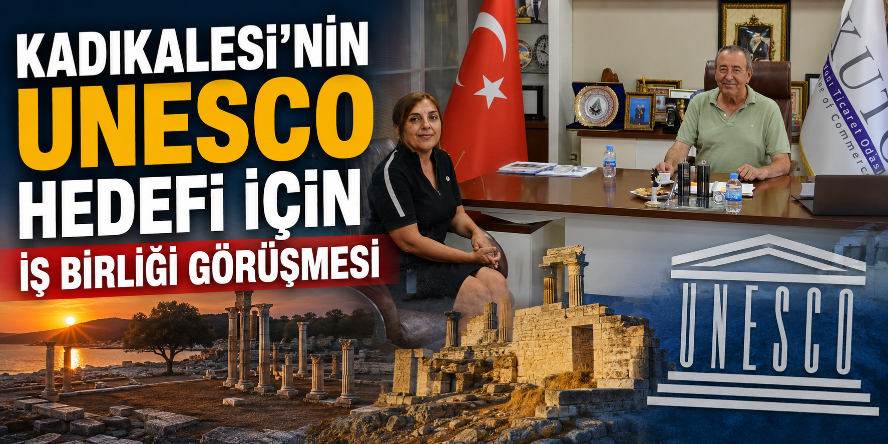 Kadıkalesi’nin UNESCO hedefi için iş birliği görüşmesi
