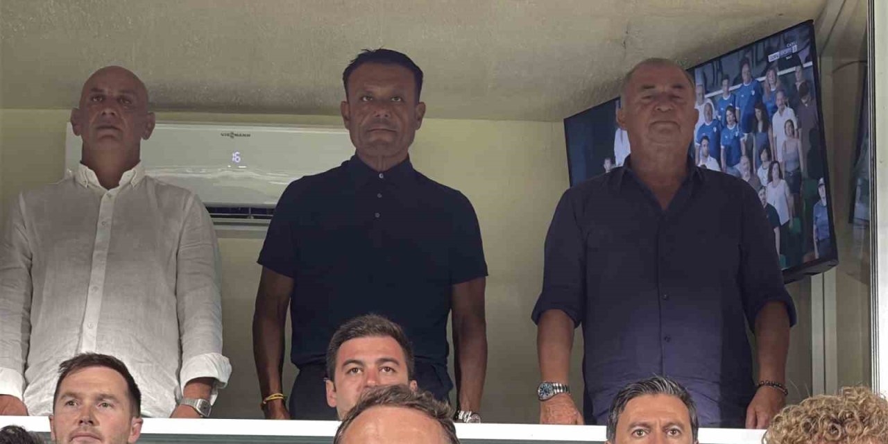 Fatih Terim, Muğla derbisini tribünden takip etti