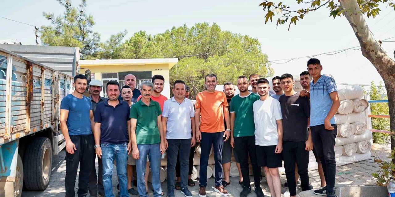 Başkan Çavuşoğlu Babadağ’da vatandaşlarla buluştu, saha çalışmalarını inceledi