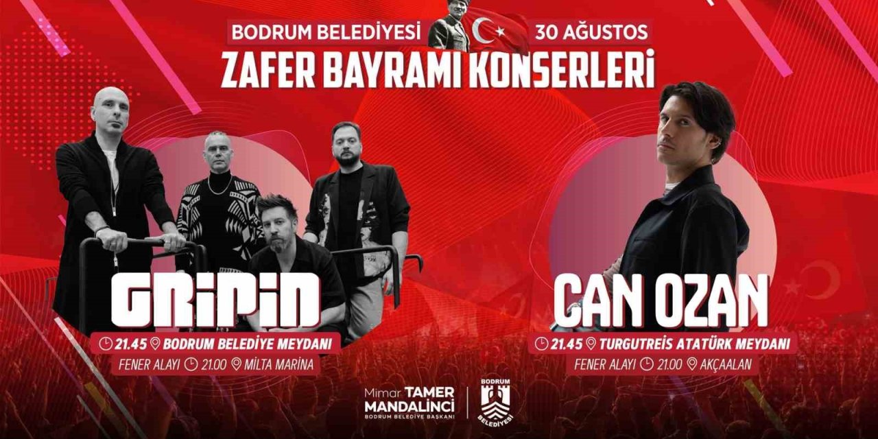 Bayram coşkusu Gripin ve Can Ozan’la yaşanacak