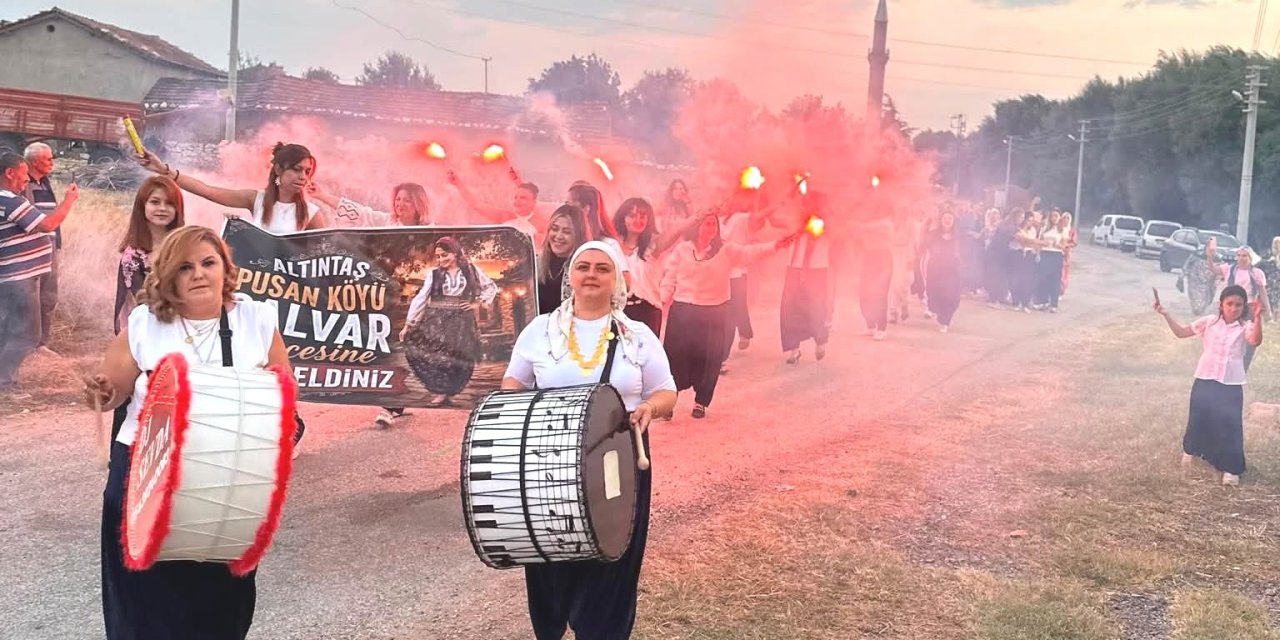 Altıntaş’ta Geleneksel Şalvar Gecesi buluşması