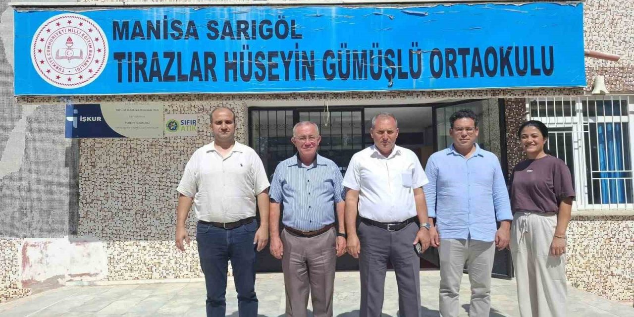 Sarıgöl’de okullara yeni eğitim yılı incelemesi
