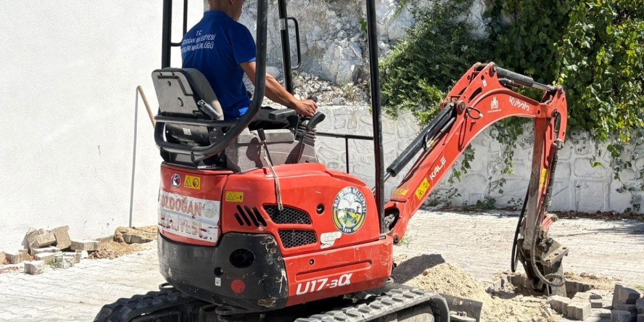 Bozdoğan’da 4 mahallede sosyal tesisler yenileniyor