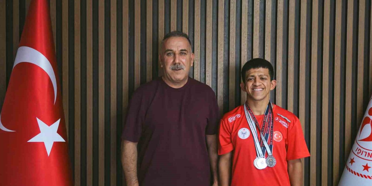 Özel sporcudan Aydın’a 4 gümüş madalya
