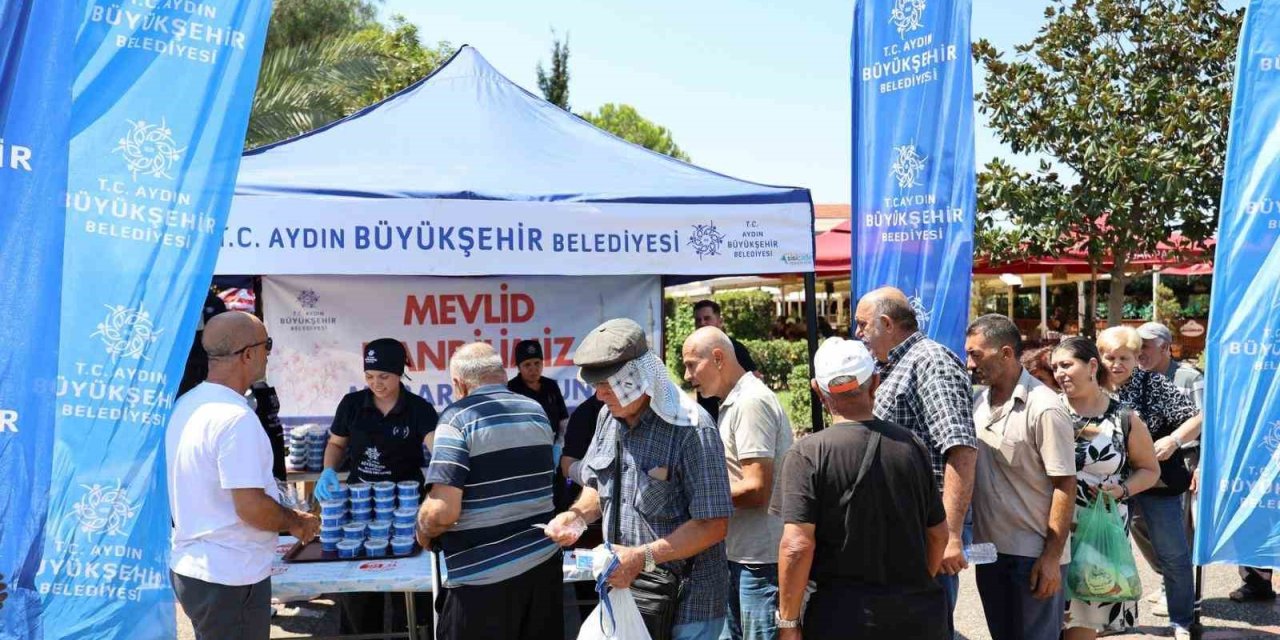Aydın Büyükşehir Belediyesi’nden Mevlid Kandili hayrı