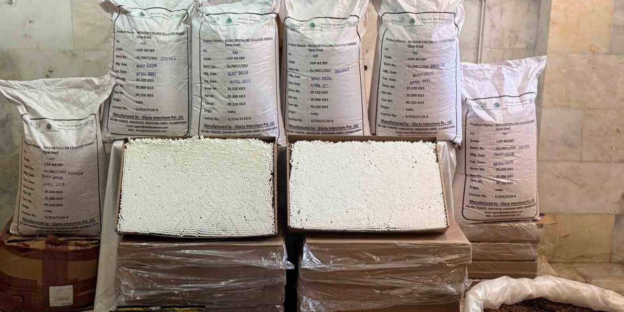 Didim’de sentetik hap imalathanesine baskın