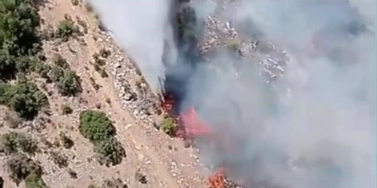 Kiraz’daki orman yangını kontrol altında