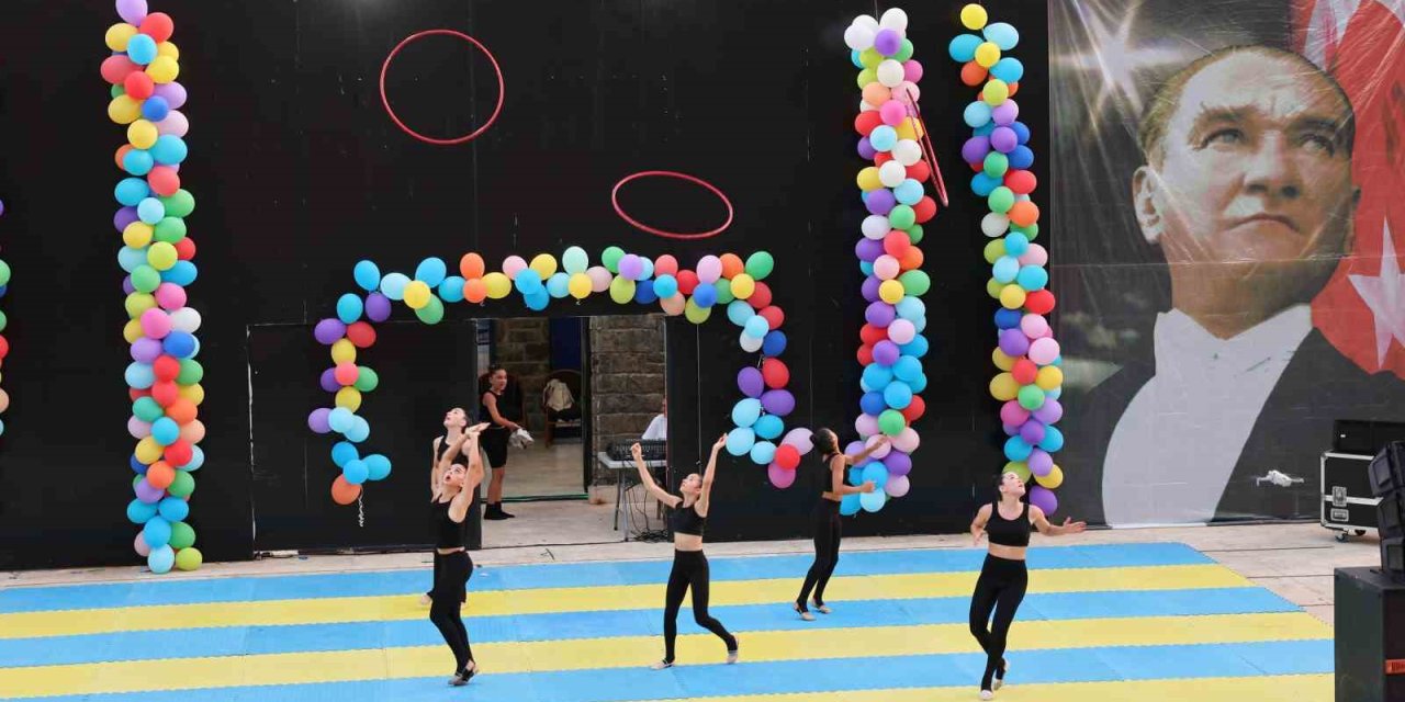 Marmaris’te çocuklar yazı dolu dolu geçirdi