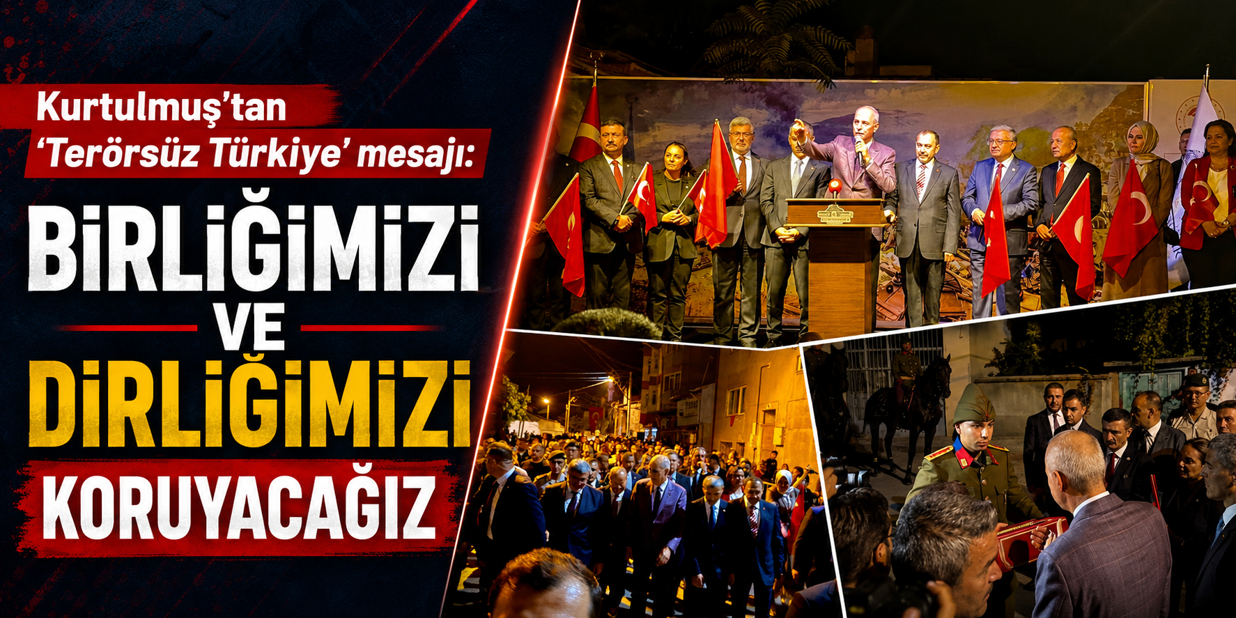Kurtulmuş’tan ‘Terörsüz Türkiye’ mesajı: “Birliğimizi ve dirliğimizi koruyacağız”