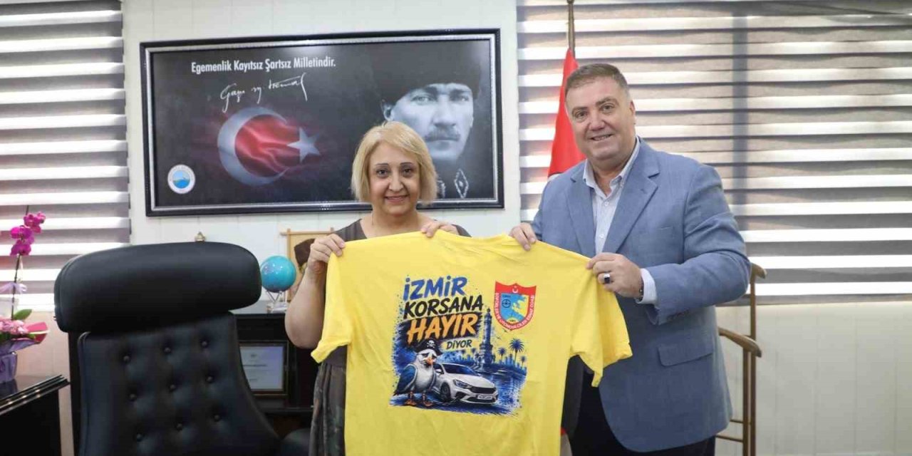 Menderes Başkanvekili Şen’e taksicilerden hayırlı olsun ziyareti