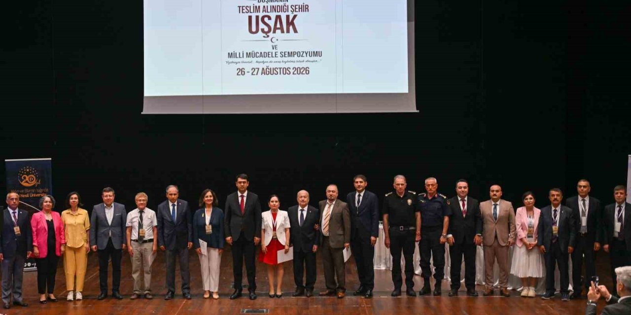 Uşak’ta Milli Mücadele sempozyumu gerçekleştirildi