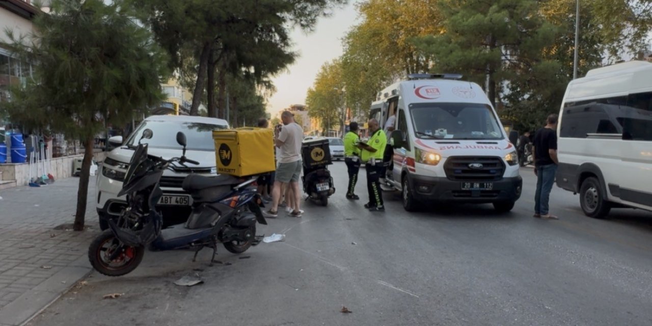 Yasaklı kavşaktan dönüş yapmak isterken kazaya neden oldu