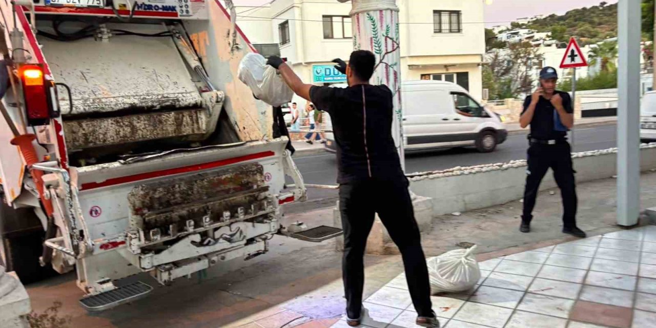 Bodrum’da kapalı kasap deposundan 400 kilo bozuk et çıktı