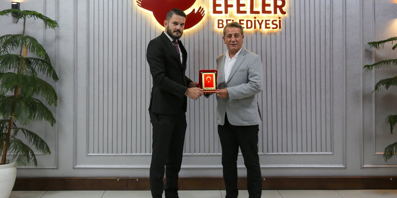 Aykut Özsu’dan Başkan Anıl Yetişkin’e ziyaret
