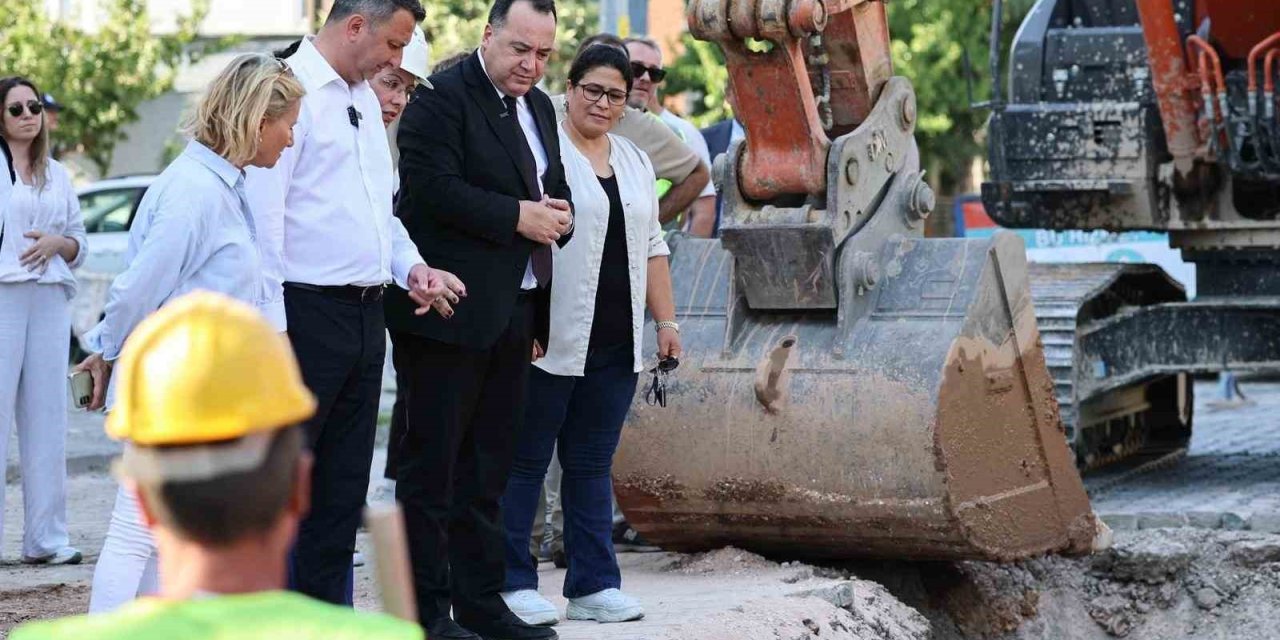 Akhisar’da yağmur suyu kabusu sona erecek