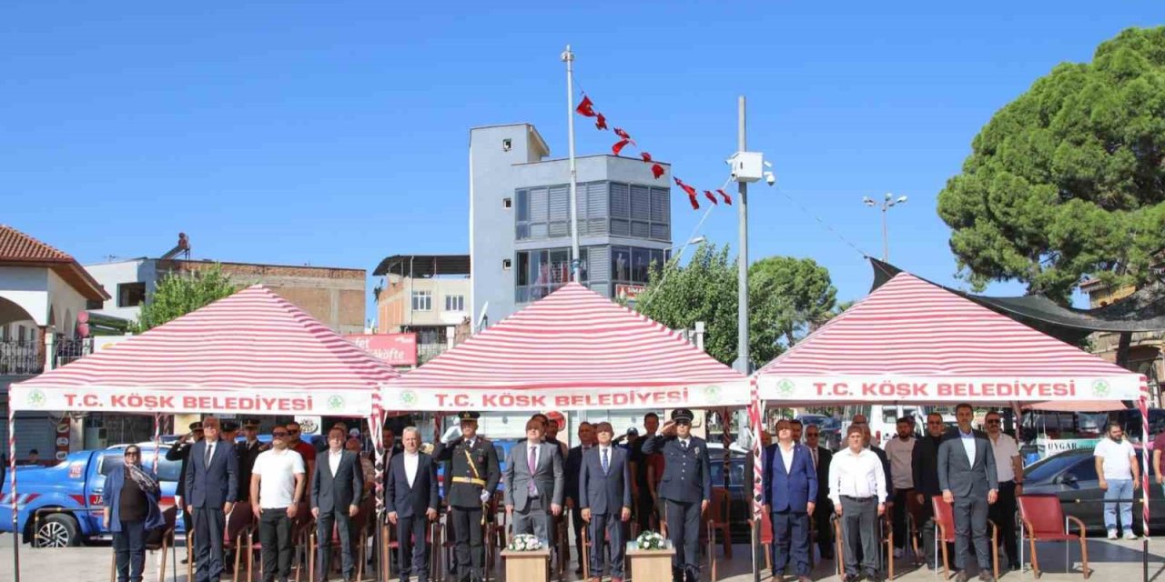 Köşk’te 30 Ağustos Zafer Bayramı gurur ve coşkuyla kutlandı