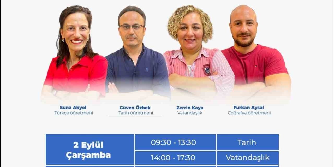 Denizli Büyükşehir’den KPSS adaylarına ücretsiz genel tekrar kampı