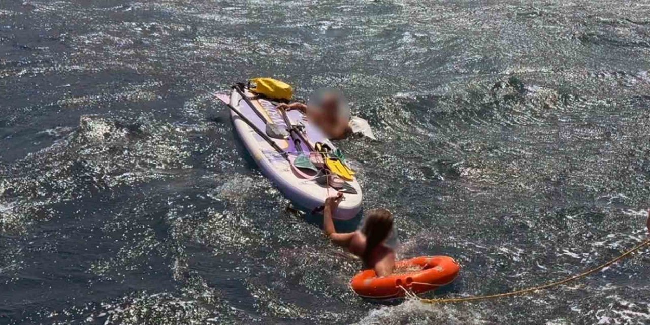Datça açıklarında 2 ayrı kurtarma operasyonu: 13 kişi kurtarıldı