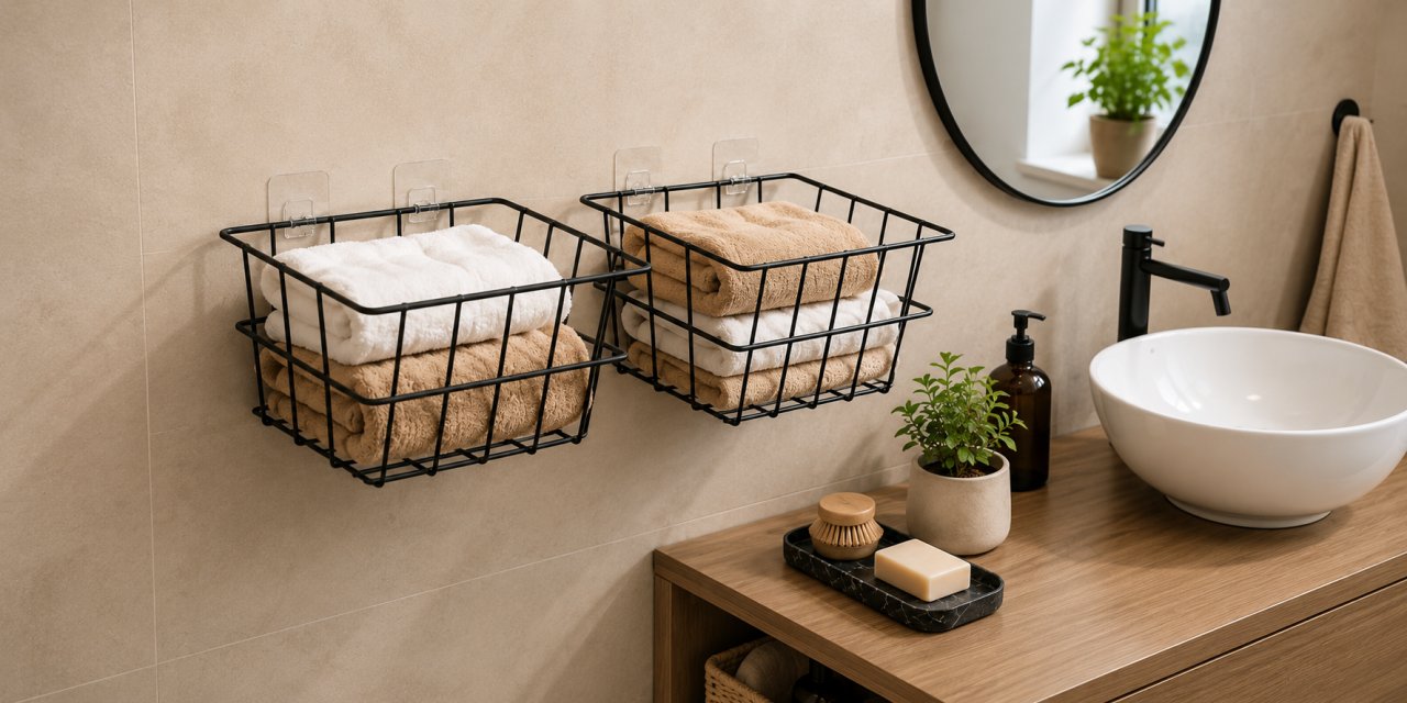 Küçük banyolar nasıl düzenlenir? Decorelax banyo düzenleyiciler neler?
