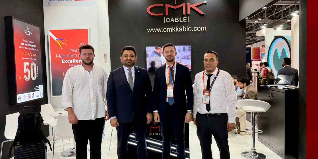 Denizli’de üretilen kablolar Dubai pazarında