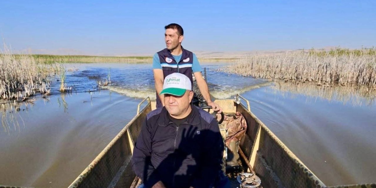 Karamık Gölü’nde av yasağı denetimi
