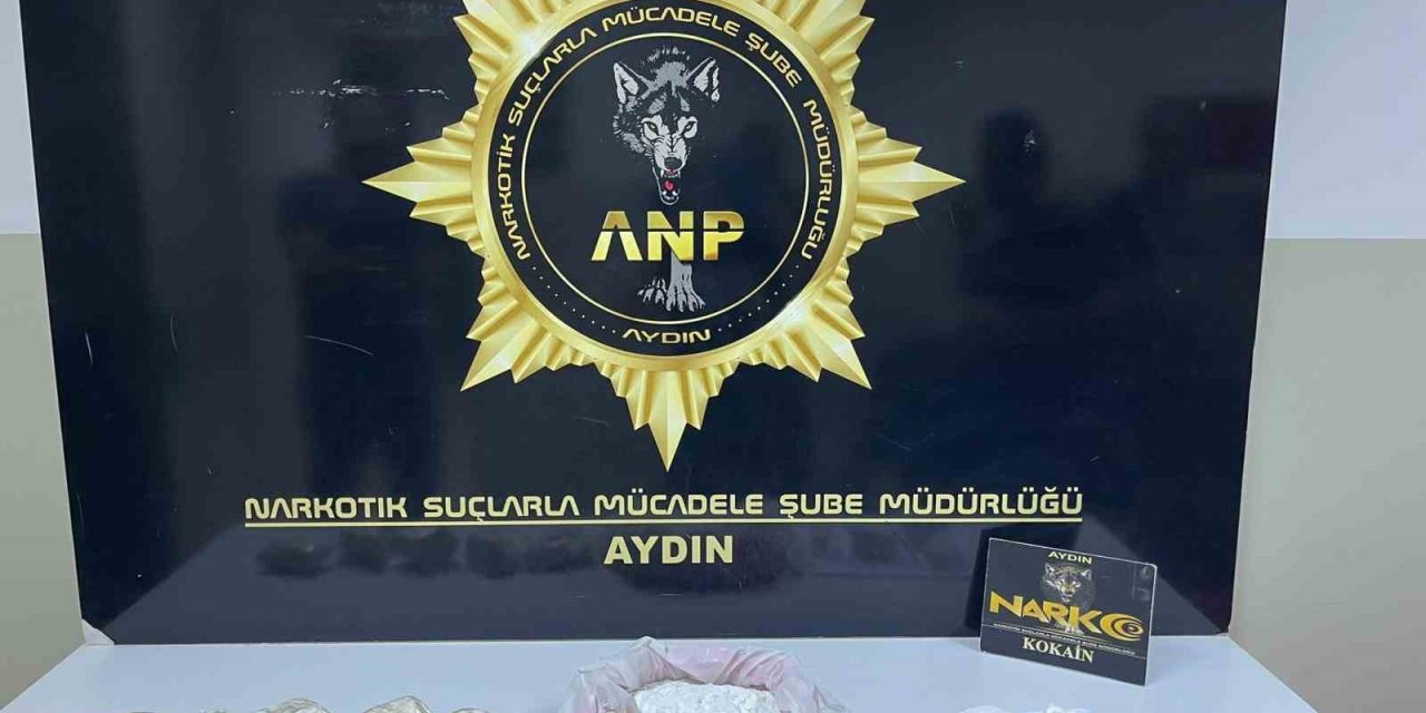 Aydın’da uyuşturucu operasyonu: 2 kilo 889 gram kokain ele geçirildi